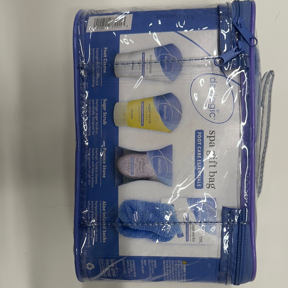 Spa Essentials Foot Care Set by Dr. Scholl's - Blue and Yellow